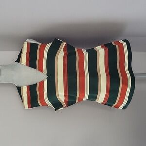 Vintage 70's stripe sweater vest